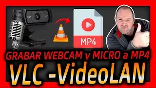 Como Grabar nuestra WEBCAM y MICROFONO usando VLC VideoLAN - Metodo 2 ⭐ 2024