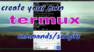 How to create scripts/commands for termux || Termux commands 2020