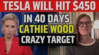 Tesla $450 Target By Cathie Wood | TSLA Stock Latest News