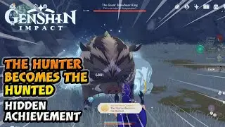 THE HUNTER BECOMES THE HUNTED ACHIEVEMENT  | Genshin Impact Hidden Achievement