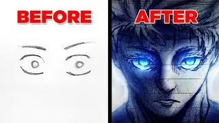 How you can Draw Eyes of Anime Characters like a PRO!