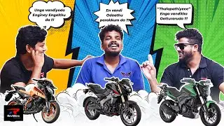 Duke 390 vs NS400Z vs Dominar 400 | Comparison Tamil Review | @teammotographic  & Team RevNitro