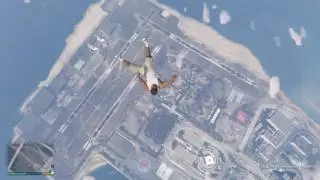 Franklin Falling - GTAV