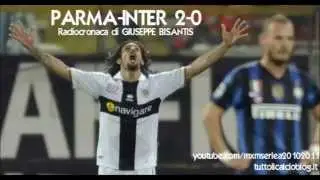 PARMA-INTER 2-0 - Radiocronaca di Giuseppe Bisantis (16/4/2011) da Radiouno RAI