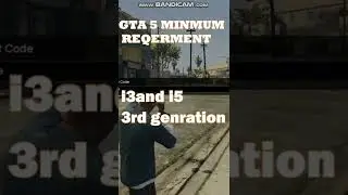 GTA V minimum requirement || GTA V minimum SYSTEM requirement 