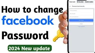 How to change fb password | Facebook password kaise change Kare | Forget password