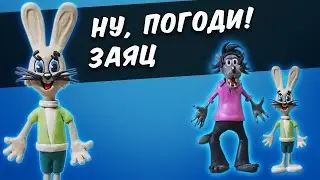 ЗАЯЦ ну Погоди из пластилина