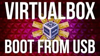 Virtualbox boot from USB key