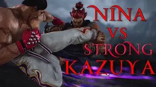 tekken 7 nina vs strong kazuya