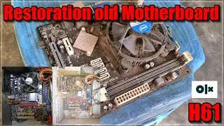Computer Restore old Motherboard H61 | Old Gaming Pc 2000 | OLX