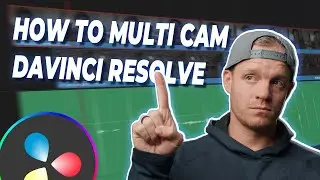 How to multi cam in DaVinci Resolve!