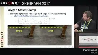 Vulkan, OpenGL & OpenGL ES BOF   SIGGRAPH 2017