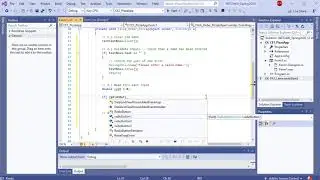 Basic Windows Form Walk-through