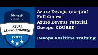 Azure Devops Full Course | Devops Realtime Training | Azure Cloud Training | Azure Devops Engineer |