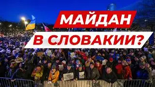 КТО ОРГАНИЗОВАЛ ПРОТЕСТЫ В СЛОВАКИИ?