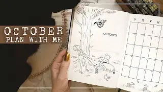 October Bullet Journal Plan With Me  |  Husband's Simple BuJo Set Up