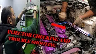 NISSAN 350-Z INJECTOR CHECKING AND TROUBLE SHOOTING || kapitubgan tv