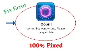 Fix Sporo Oops Something Went Wrong Error. Please Try Again Later Problem Error Solved