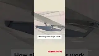 How airplane flaps work