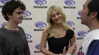 Jack Dylan Grazer and Alyvia Alyn Lind Carpet Interview for The Spiderwick Chronicles | WonderCon