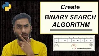 How to create Binary search algorithm in python