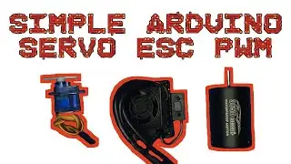 Simple Arduino Servo ESC PWM