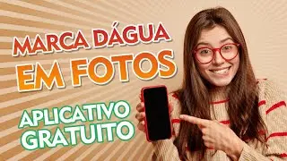 Aplicativo grátis de celular para colocar marca d'água em fotos