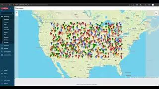 Zabbix GeoMaps integration