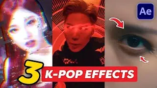 3 Easy K-POP MUSIC VIDEO Effects (After Effects Tutorial)