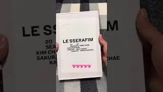 Unboxing Le Sserafim 2024 Season's Greetings