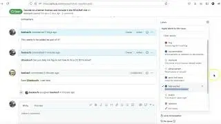 041f Adding and creating labels for GitHub issues