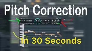 How to Use Pitch Correction in seconds (Fl Studio)