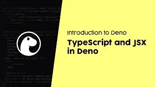 TypeScript and JSX in Deno