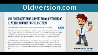 Надоел новый скайп? Oldversion спешит на помощь! Срочно на oldversion com!