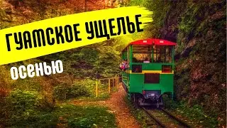 Гуамское ущелье осенью 🚂 Экскурсия на паровозике / Краснодарский край Гуамка 2022