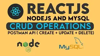 Crud Operation using React js and Node js Mysql - Postman API  | Router