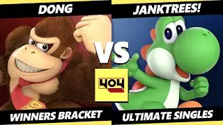 4o4 Weekly Smash 14 - DONG (Donkey Kong) Vs. JankTrees! (Yoshi) Smash Ultimate - SSBU