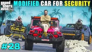 MICHAEL PURCHASES MODIFIED VEHICLES FOR SECURITY | GTA V GAMEPLAY