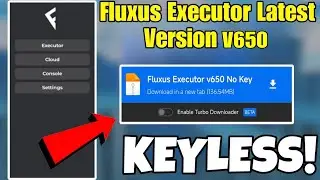 FLUXUS EXECUTOR NEW UPDATE V650 | Fluxus Atualizado better than Delta Executor & Arceus X Neo