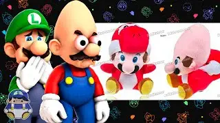 Mario Reacts to Bootleg Mario Toys ft. Luigi