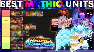 BEST MYTHIC UNITS In UPDATE 3 of Anime Defenders