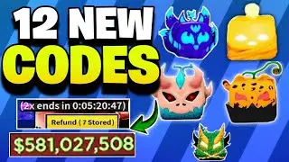 NEW⚠️ BLOX FRUITS CODES AUGUST 2024 - CODES FOR BLOX FRUITS - BLOX FRUITS