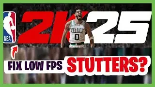 NBA 2K25 How to Fix Low FPS And Stutters? NBA 2K25 How to fix DELAY/LAG?