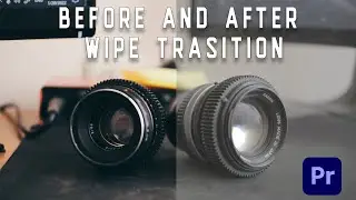 Before and After WIPE effect premiere pro tutorial