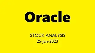 Oracle Stock Analysis Today 25-Jan-2023 | ORCL Technical and Fundamental Analysis NYSE NASDAQ