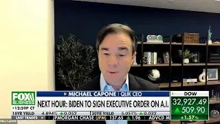 Qlik CEO Mike Capone speaks on Fox Business regarding White House’s Executive Order on AI