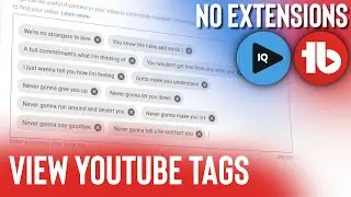 How To See Other's Youtube Tags Without EXTENSIONS 2021