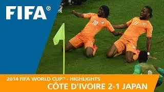 Côte d'Ivoire v Japan | 2014 FIFA World Cup | Match Highlights