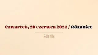 #Różaniec