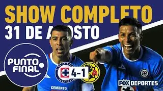 ⚽️Cruz Azul GOLEÓ al América | Punto Final EN VIVO